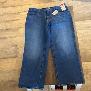 Levi's Men's Dark Blue Relaxed Jeans